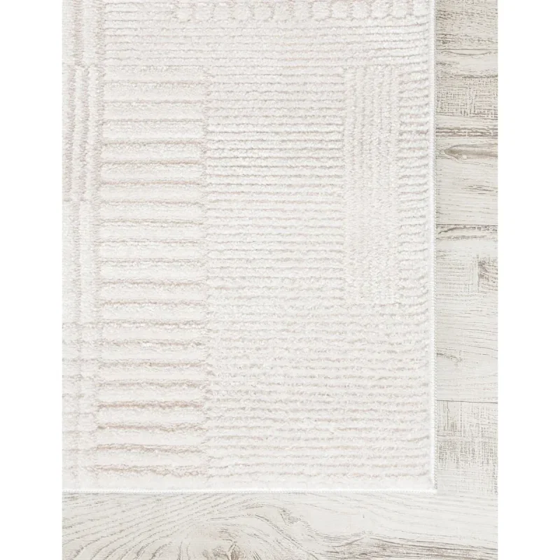Tapete Texturas Patchwork en Marfil