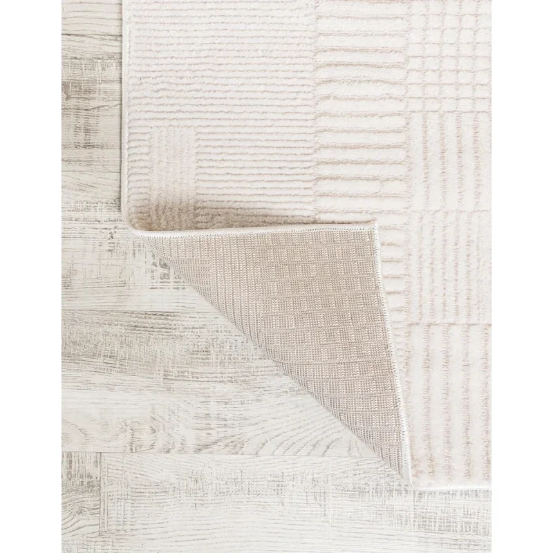 Tapete Texturas Patchwork en Marfil