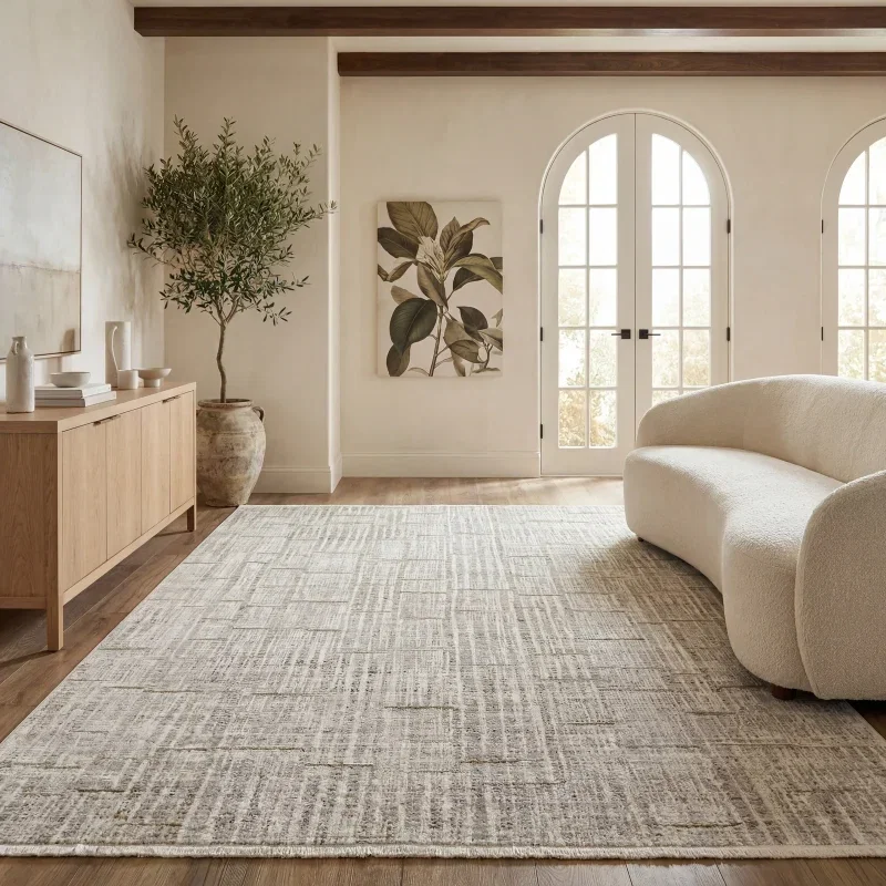 Tapete Travertino Líneas en Beige