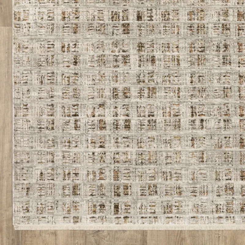 Tapete Travertino Retícula en Beige