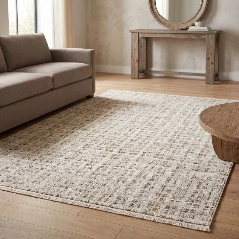 Tapete Travertino Retícula en Beige