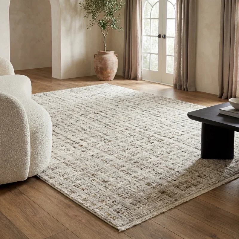 Tapete Travertino Retícula en Beige