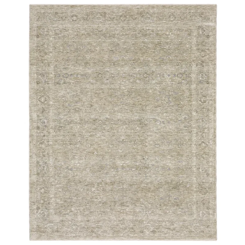 Tapete Valona Jaspeado en Beige Oliva