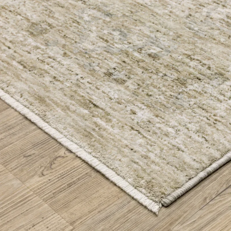 Tapete Valona Jaspeado en Beige Oliva