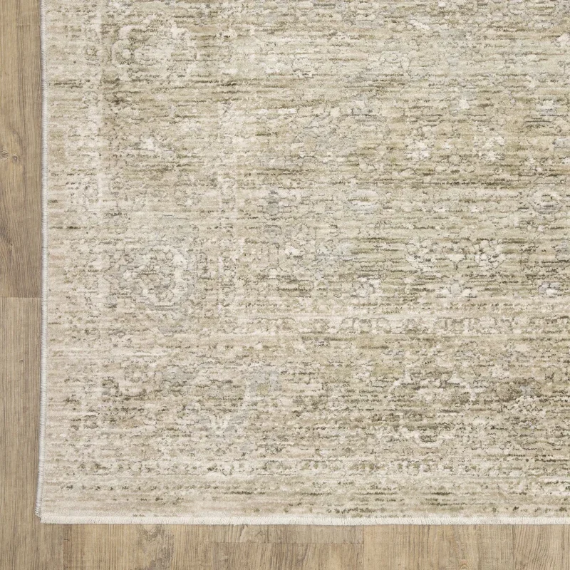 Tapete Valona Jaspeado en Beige Oliva