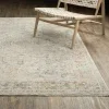 Tapete Valona Medallón Persa en Beige ambientado