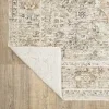 Tapete Valona Medallón Persa en Beige sobre el piso 4