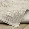 Tapete Valona Medallón Rombo en Beige Claro