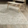 Tapete Valona Medallón Rombo en Beige Claro