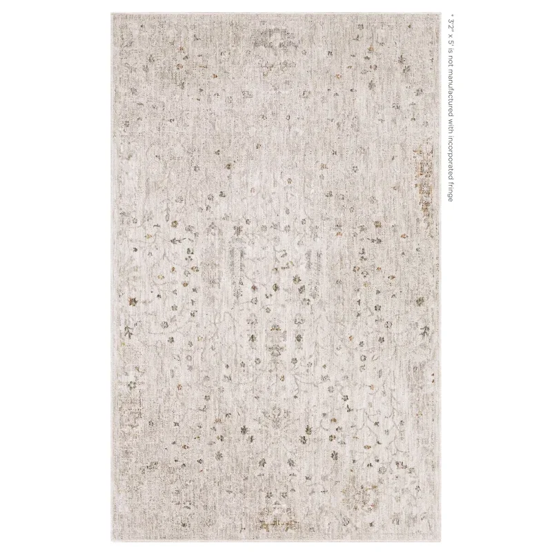 Tapete Valona Floral en Marfil