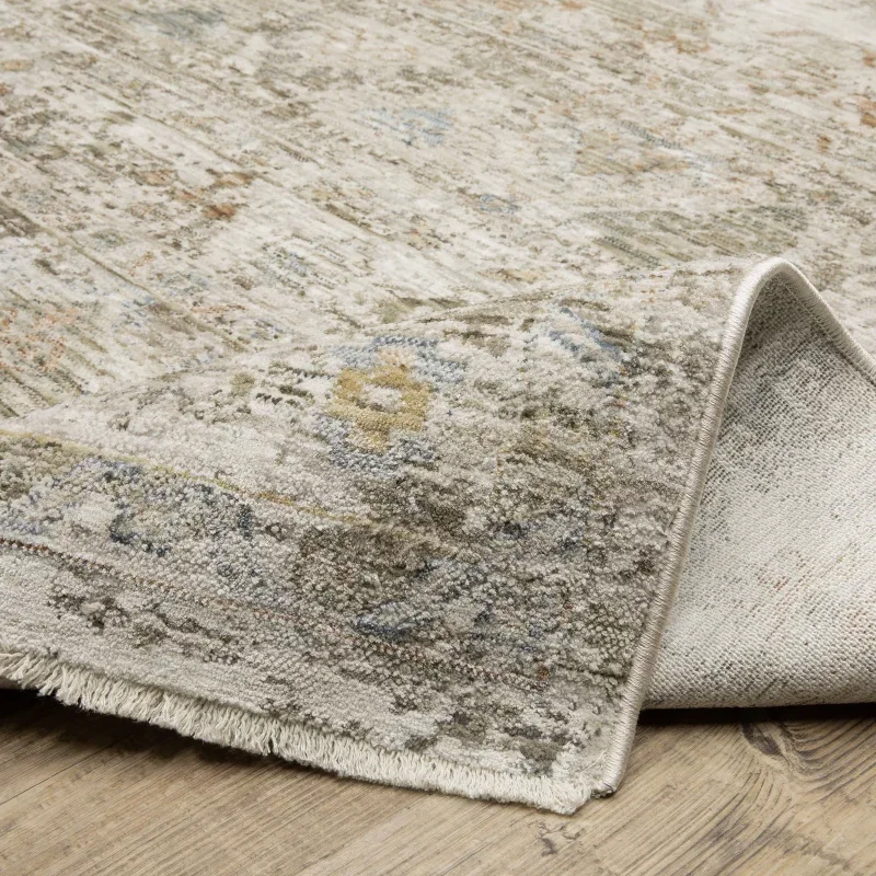 Tapete Valona Tribal en Beige
