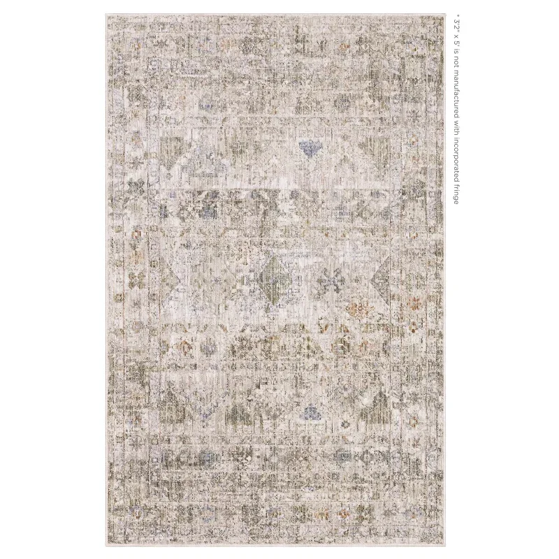 Tapete Valona Tribal en Beige