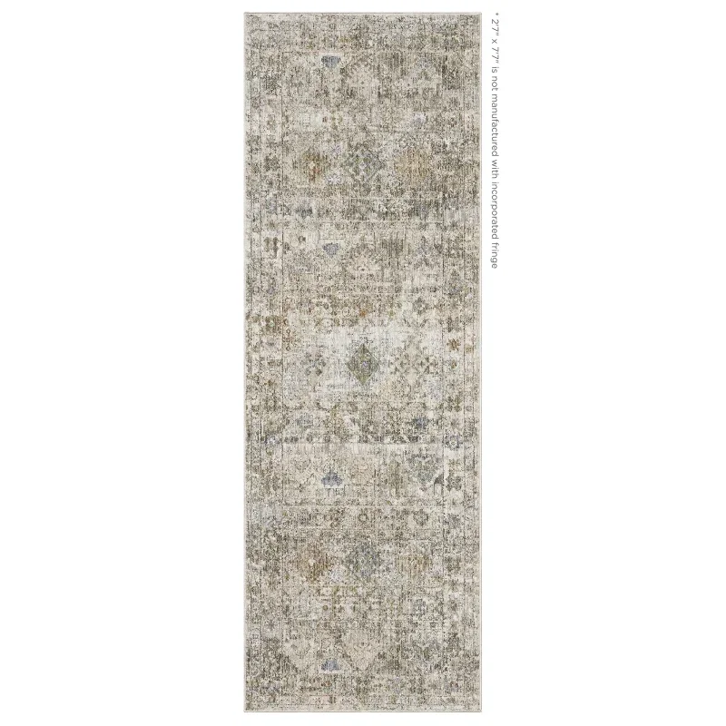 Tapete Valona Tribal en Beige