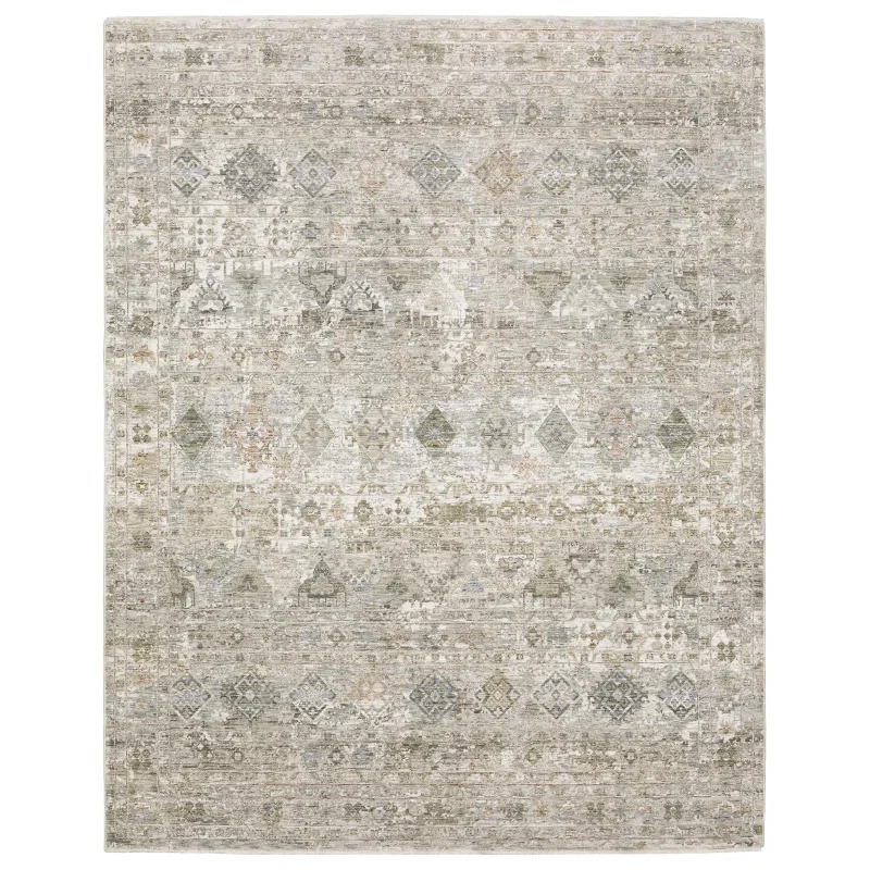 Tapete Valona Tribal en Beige