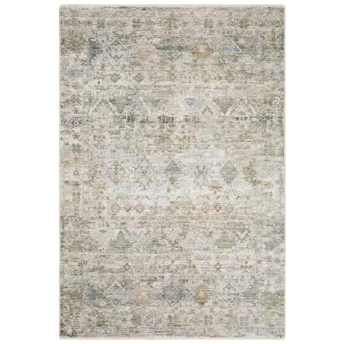 Tapete Valona Tribal en Beige