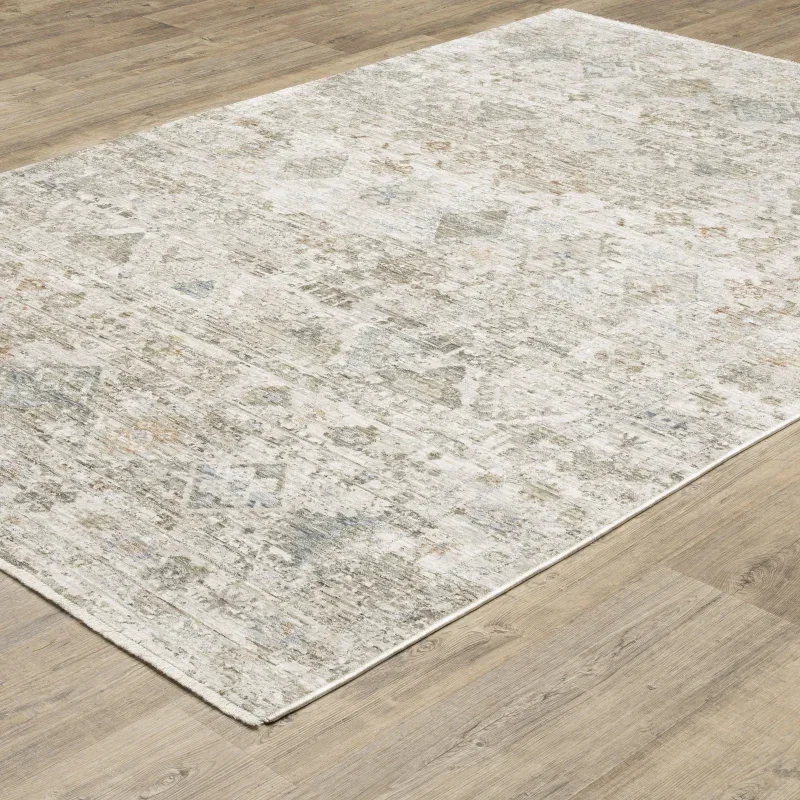 Tapete Valona Tribal en Beige