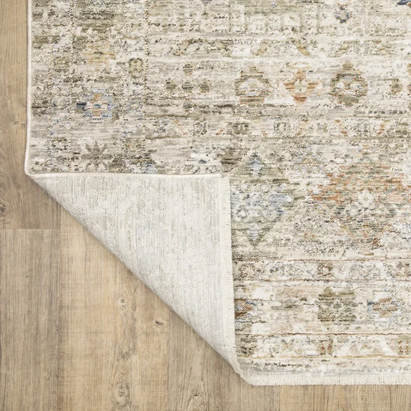 Tapete Valona Tribal en Beige