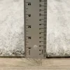 Tapete Veneto Trazos en Marfil con Gris, detalle del grosor