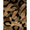 Tapete Vida Salvaje Leopardo en Café Claro