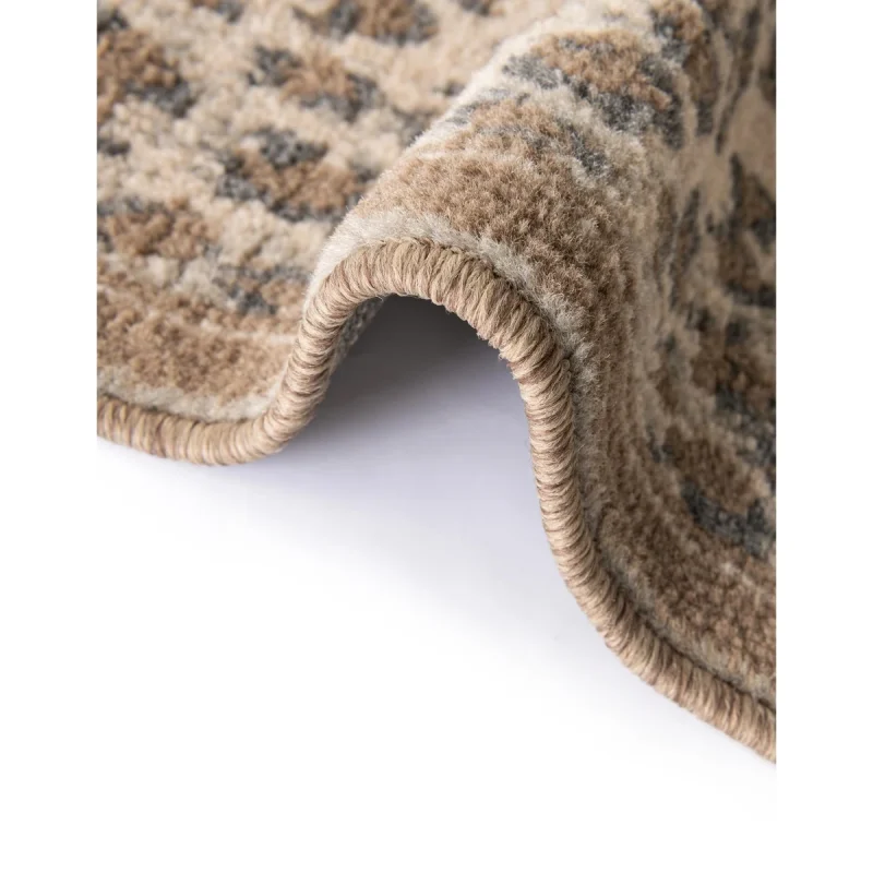 Tapete Vida Salvaje Leopardo Sutil en Café
