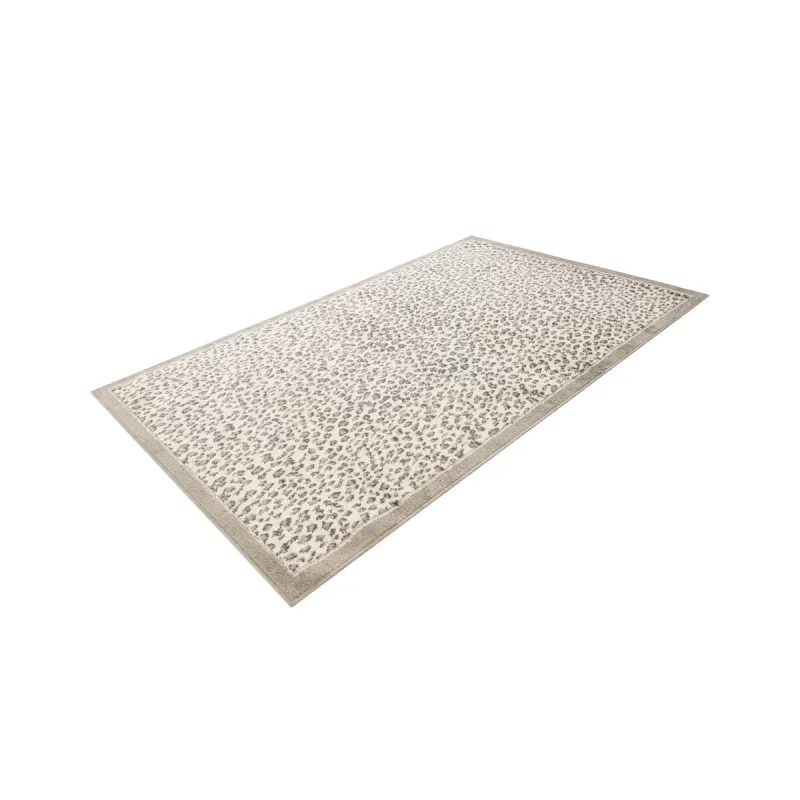 Tapete Vida Salvaje Leopardo Sutil en Gris