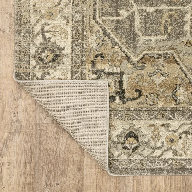 Tapete Villa Heriz en Beige