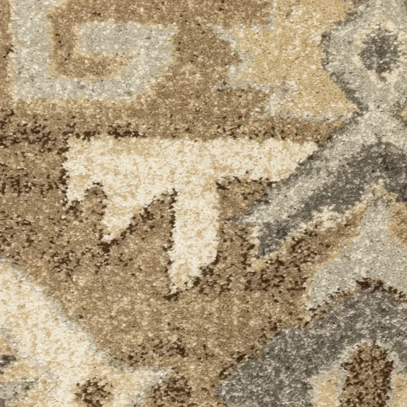 Tapete Villa Kazak en Beige