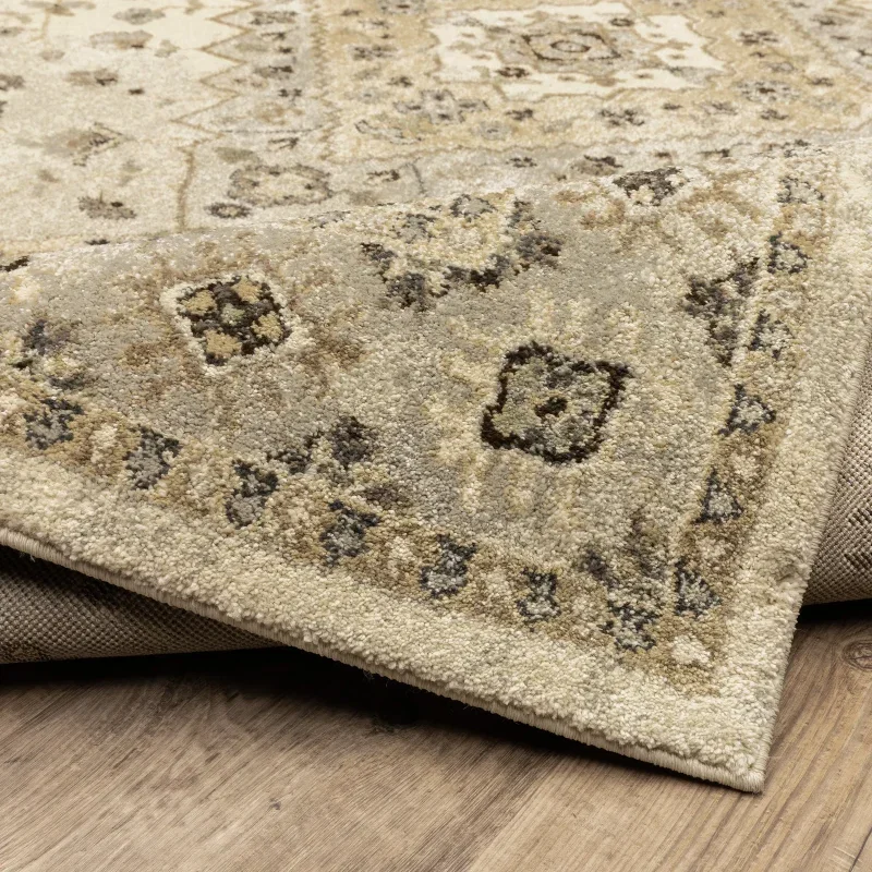 Tapete Villa Oushak en Beige