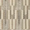Tapete Zaira Geométrico en Beige, detalle de la textura 4