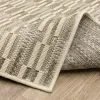Tapete Zaira Geométrico en Beige, detalle de la textura 5