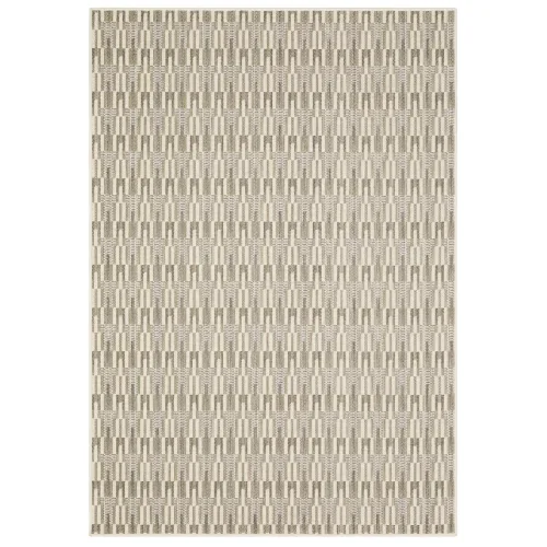 Tapete Zaira Geométrico en Beige