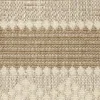 Tapete Zaira Greca en Beige, detalle de la textura 4