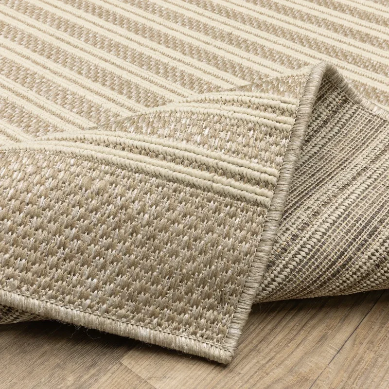 Tapete Zaira Rayas en Beige