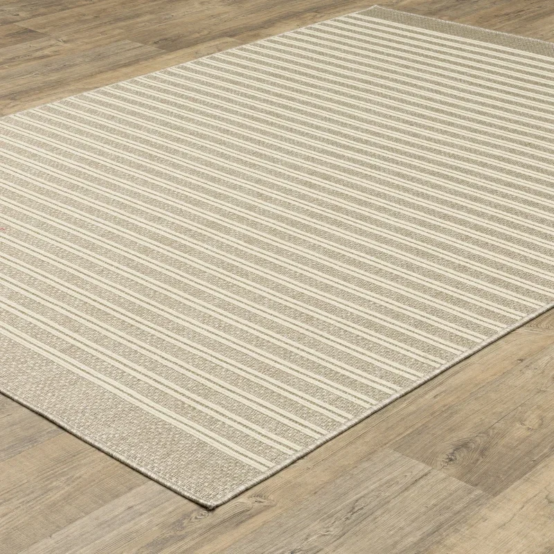 Tapete Zaira Rayas en Beige
