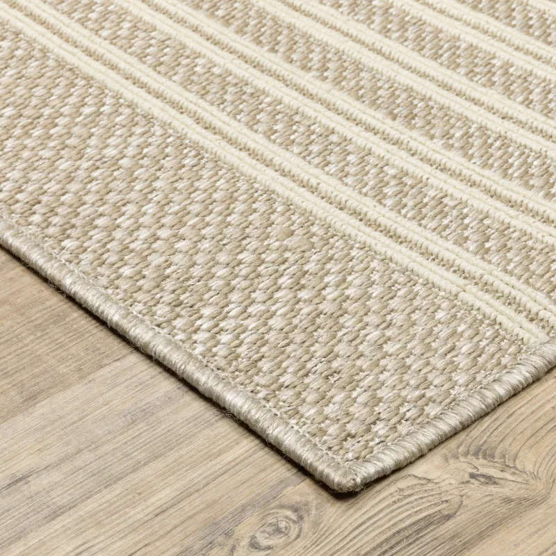 Tapete Zaira Rayas en Beige