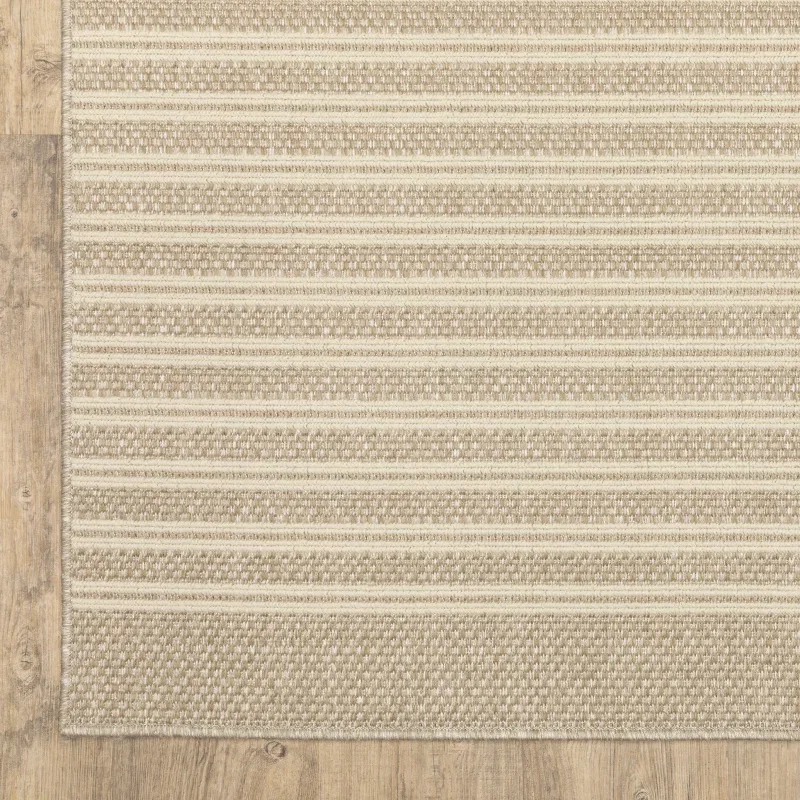 Tapete Zaira Rayas en Beige