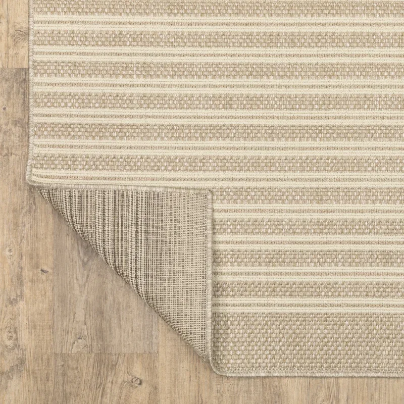 Tapete Zaira Rayas en Beige