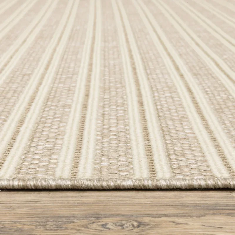 Tapete Zaira Rayas en Beige