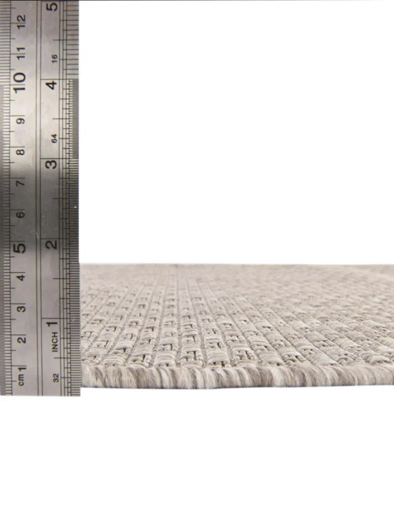 Tapete Solido Exterior en Beige - 4.00 Redondo