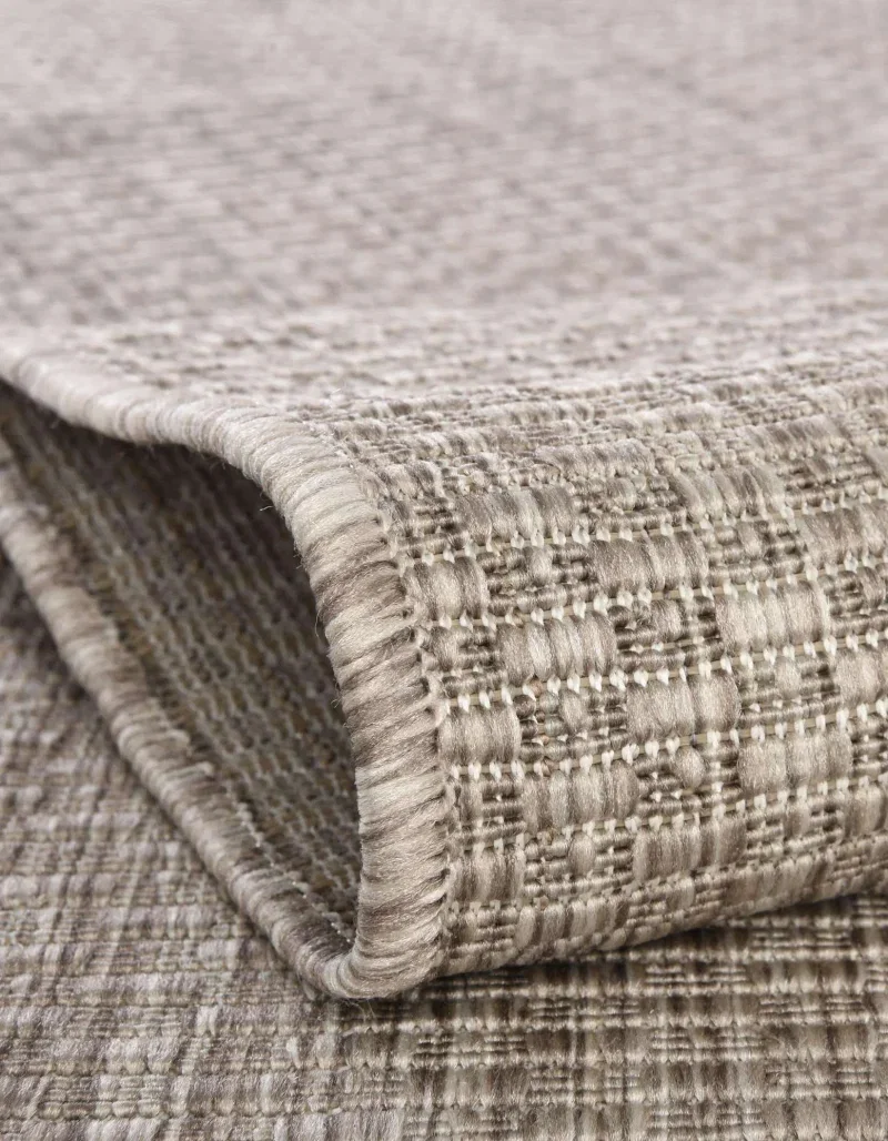 Tapete Solido Exterior en Beige - 4.00 Redondo