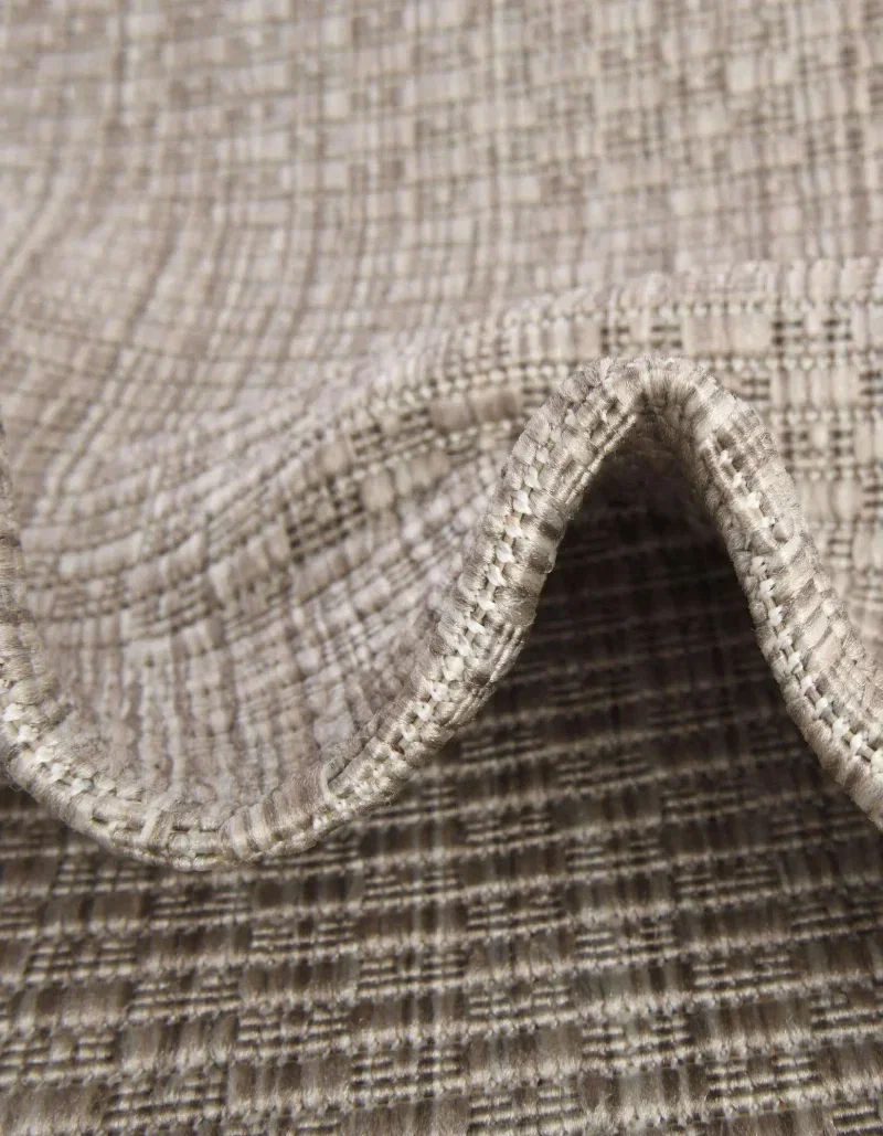 Tapete Solido Exterior en Beige - 4.00 Redondo