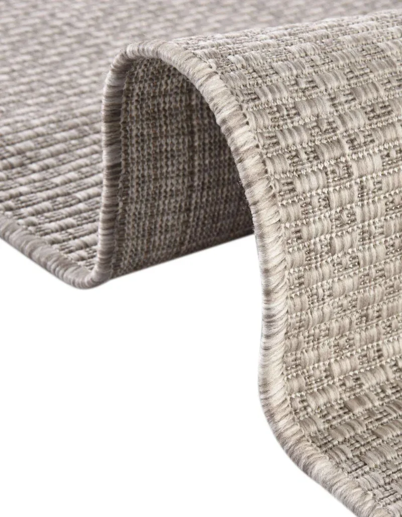 Tapete Solido Exterior en Beige - 4.00 Redondo