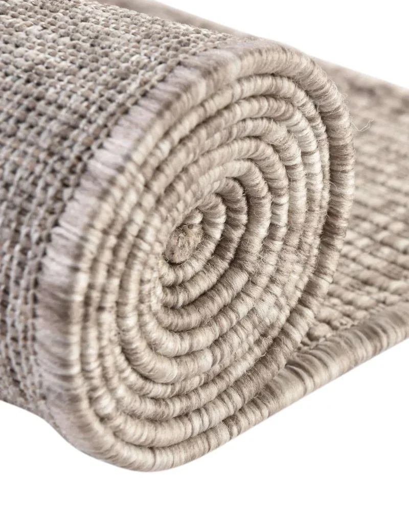 Tapete Solido Exterior en Beige - 4.00 Redondo