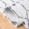 Tapete Pátina Bandas Bereberes en Beige con Negro