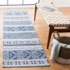 Tapete Pátina Bandas Kilim en Azul