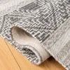 Tapete Pátina Bandas Kilim en Gris