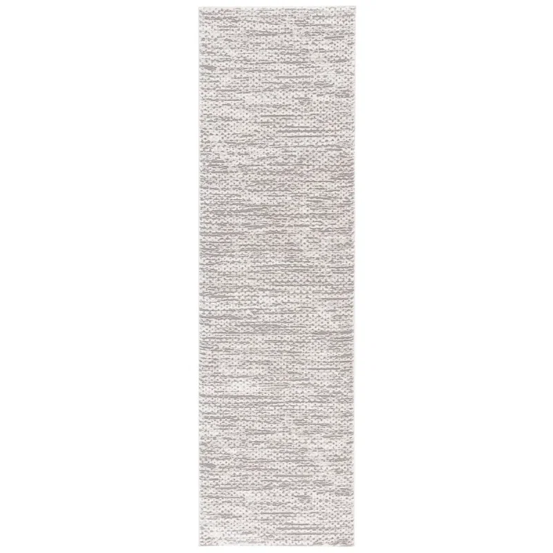 Tapete Renace Bandas Punteadas en Taupe con Marfil