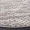Tapete Renace Bandas Punteadas en Taupe con Marfil