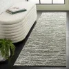 Tapete Renace Bandas Punteadas en Verde Salvia con Marfil