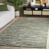 Tapete Renace Bandas Punteadas en Verde Salvia con Marfil